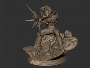 Baby Vegeta 3D Model