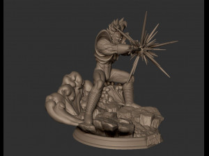 Baby Vegeta Model 3D
