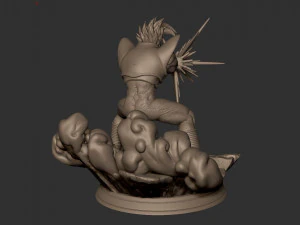 Baby Vegeta 3D Model