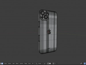 Apple iPhone 14 Plus in Official Design and Colors Modello 3D