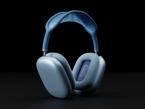 Apple AirPods Max in Official Colors 3Dモデル in 電話と携帯