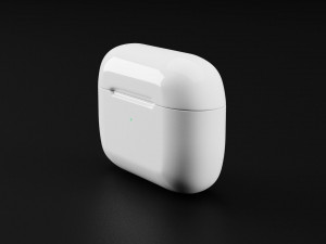 Apple AirPods Pro in Official Colors Model 3D