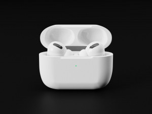 Apple AirPods Pro in Official Colors Model 3D