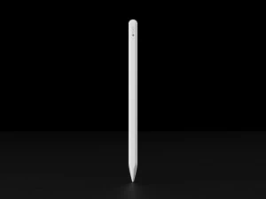 Apple Pencil 2 nel design ufficiale Modello 3D