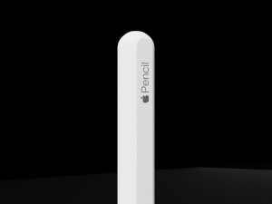 Apple Pencil 2 in Official Design 3D मॉडल