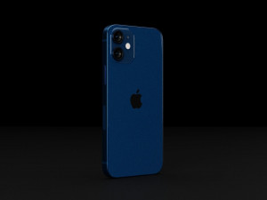 Apple iPhone 12 Mini in Official Colors and Design 3D Model