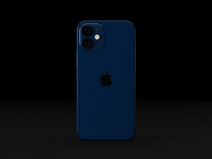 Apple iPhone 12 Mini in Official Colors and Design 3D Model