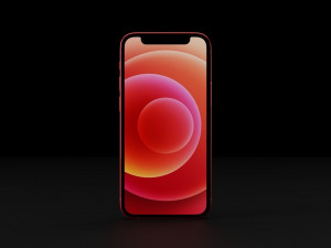 Apple iPhone 12 Mini in Official Colors and Design 3D Model