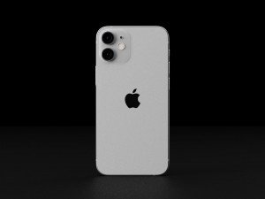 Apple iPhone 12 Mini in Official Colors and Design 3D Model