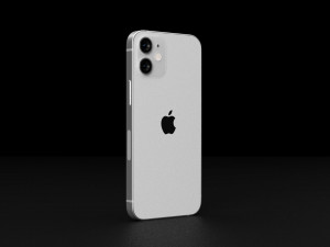 Apple iPhone 12 Mini in Official Colors and Design 3D Model