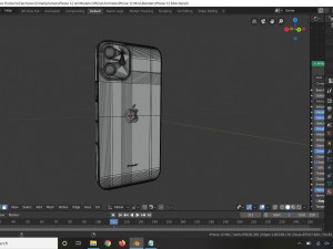 Apple iPhone 12 Mini in Official Colors and Design 3D Model