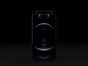 Apple iPhone 12 Pro in Official Colors and Design 3D Model