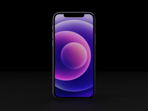 Apple iPhone 12 All Models in Official Colors and Design 3D Модель