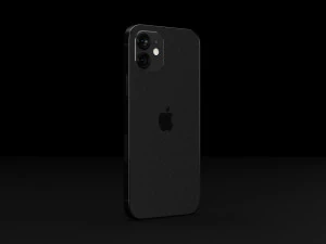 Apple iPhone 12 All Models in Official Colors and Design 3D Model