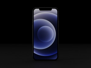 Apple iPhone 12 All Models in Official Colors and Design 3D Модель