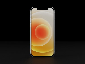 Apple iPhone 12 All Models in Official Colors and Design 3D Модель