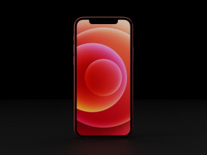 Apple iPhone 12 All Models in Official Colors and Design 3D Модель