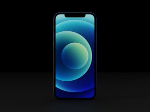 Apple iPhone 12 All Models in Official Colors and Design 3D Модель