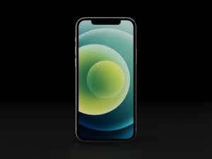 Apple iPhone 12 All Models in Official Colors and Design 3D Модель