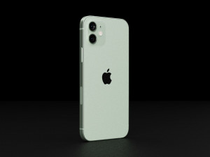Apple iPhone 12 All Models in Official Colors and Design 3D Модель