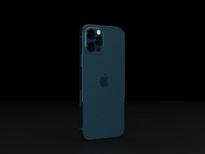 Apple iPhone 12 All Models in Official Colors and Design 3D Модель