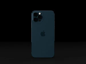 Apple iPhone 12 All Models in Official Colors and Design 3D Model