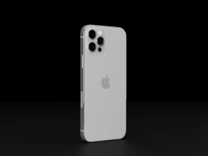 Apple iPhone 12 All Models in Official Colors and Design 3D Model