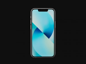 Apple iPhone 13 Mini in Official Colors and Design 3D Модель