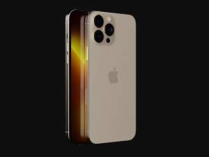 Apple iPhone 13 Pro Max in Official Colors and Design Modello 3D