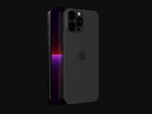 Apple iPhone 13 Pro Max in Official Colors and Design 3D Model
