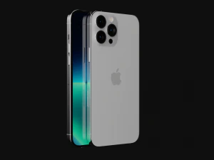 Apple iPhone 13 Pro Max in Official Colors and Design 3D Model