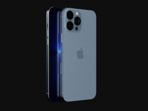 Apple iPhone 13 Pro Max in Official Colors and Design Modello 3D