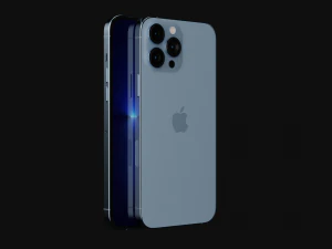 Apple iPhone 13 Pro Max in Official Colors and Design 3D Model