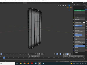 Apple iPhone 13 Pro Max in Official Colors and Design 3D Model