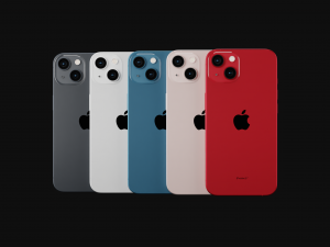 Apple iPhone 13 All Models in Official Colors and Design 3D 모델