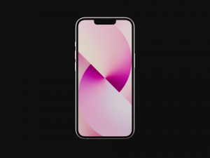 Apple iPhone 13 All Models in Official Colors and Design 3D 모델