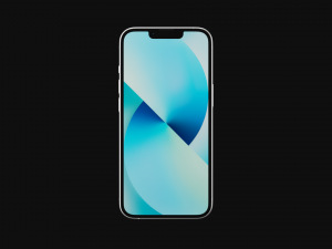 Apple iPhone 13 All Models in Official Colors and Design 3D 모델