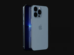 Apple iPhone 13 All Models in Official Colors and Design 3D Model