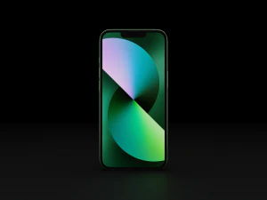 Apple iPhone 13 All Models in Official Colors and Design 3D Model