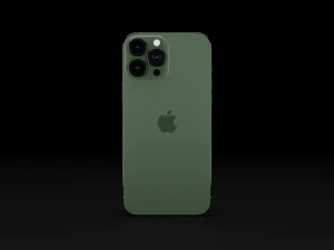 Apple iPhone 13 All Models in Official Colors and Design 3D Model