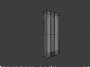 Apple iPhone SE 2022 in Official Colors and Design 3D 모델
