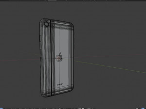 Apple iPhone SE 2022 in Official Colors and Design 3D 모델