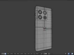 OnePlus 10 Pro in Official Colors 3D Model