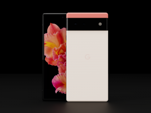 Google Pixel 6 in Official Colors Modello 3D