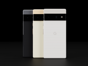 Google Pixel 6 Pro in Official Colors 3D 모델