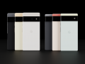 Google Pixel 6 and 6 Pro in Official Colors Collection Modello 3D