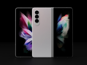Samsung Galaxy Fold 3 in Official Colors Modello 3D