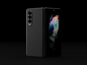 Samsung Galaxy Fold 3 in Official Colors Modello 3D