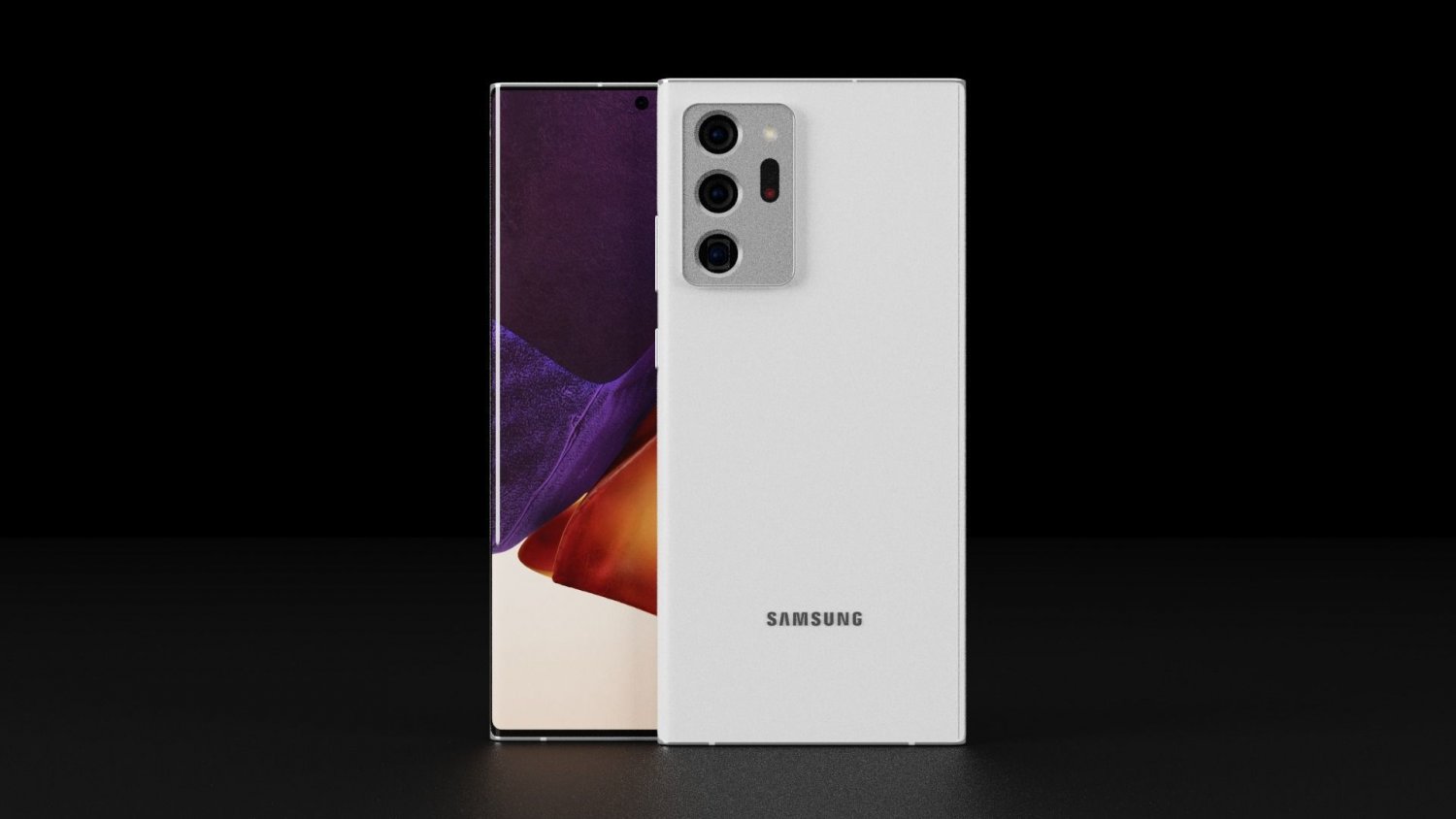 Samsung Galaxy Note20 Ultra Mystic White - 3D Model by Rever_Art