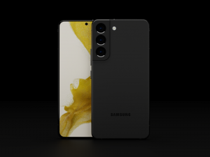 Samsung Galaxy S22 in Official Colors 3D Model